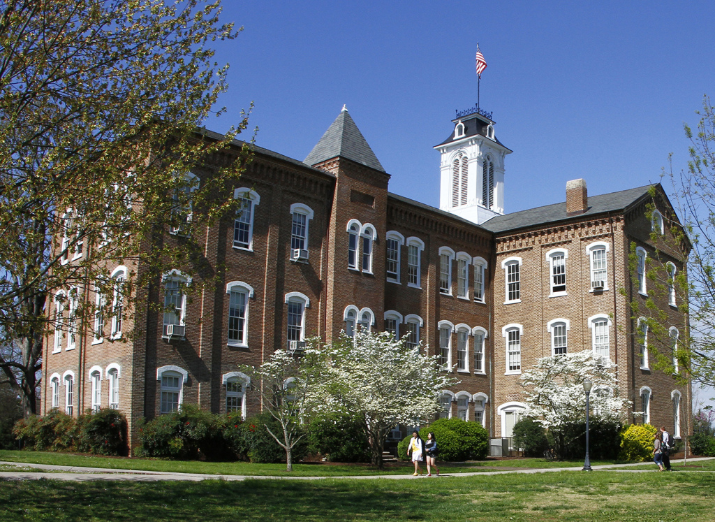 Maryville College in the spring